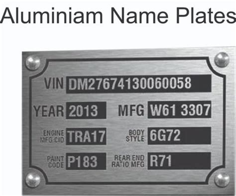 SS And Aluminium Tag - SS Cable Tag Trader - Retailer from Pune