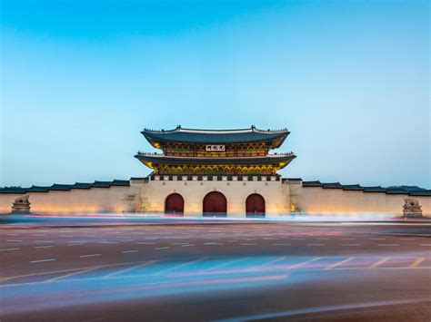Gyeongbokgung palace landmark of Seoul city in South Korea 2085846 ...