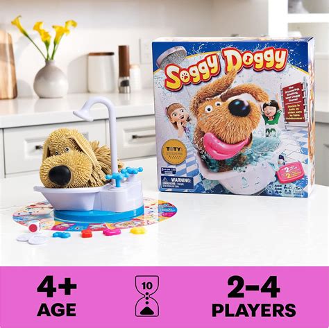Buy Soggy Doggy, The Showering Shaking Wet Dog Award-Winning Kids Game ...