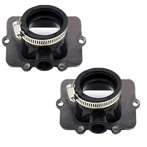 SecosAutoparts 2 PACK NEW Rubber Carburetor Carb Intake Manifold Boot ...