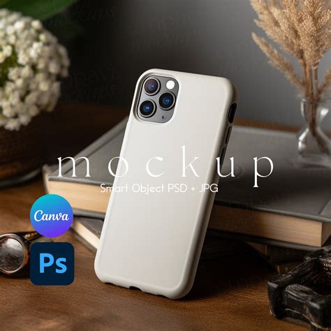 Phone Case Mockup, iPhone Case Mockup PSD, Phone Case Mock Up, iPhone ...