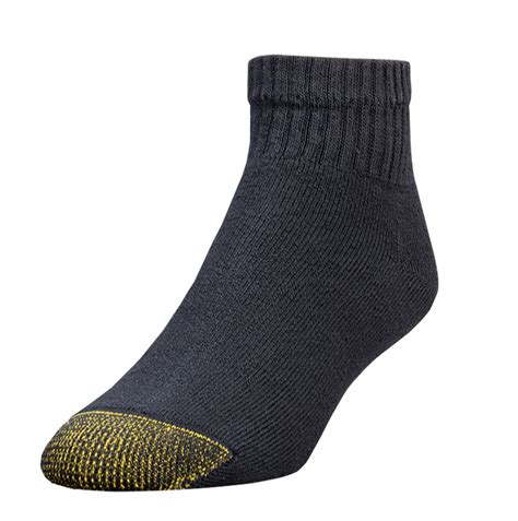 Men's Gold Toe Cotton Quarter Sock - 6 Pack 656P