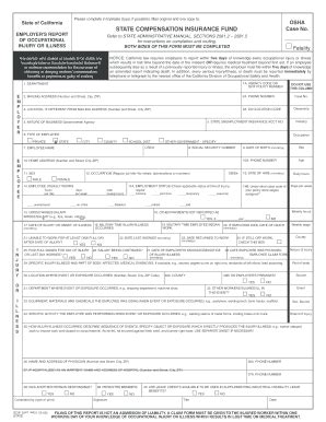 2007-2026 Form CA SCIF e3067 - Blank Fillable Template | Fill Out ...