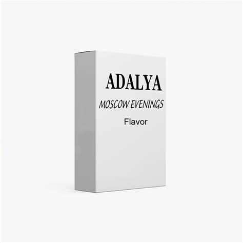 Buy Adalya Moscow Evenings Hookah Flavor (50g) | 100% Original in India ...