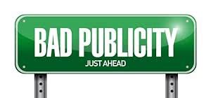BAS Prime Solutions UV printed Acrylic board |Bad Publicity Just Ahead ...