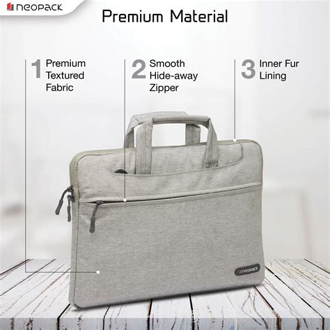 Svelte Sleeve for Upto 14.2" Macbooks (Stone Grey) – Neopack