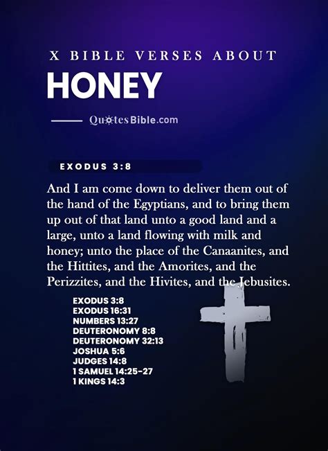 Bible Verses About Honey | Biblical quotes inspirational, Bible verses ...