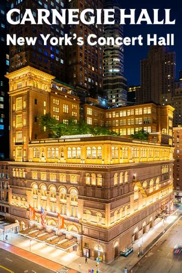 Carnegie Hall tickets | New York | TodayTix
