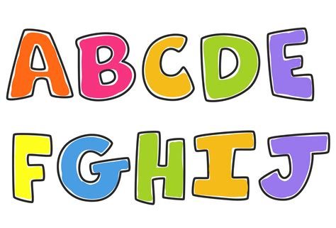 Alphabet Clip Art Set at Lisa Hawke blog