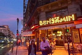 Image result for Paris Shopping Streets at Night