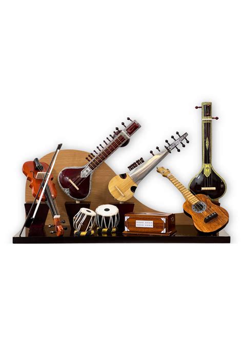 Premium Wooden Miniature - Mehfil set of 7 – The Mad Riyazi