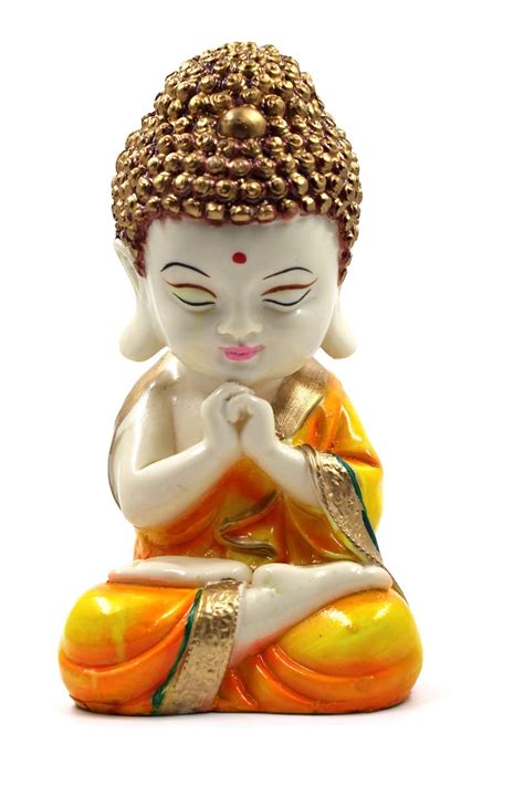 Buy Katara Handicrafts Poly Resin Buddha Statue - A Handcrafted Product ...