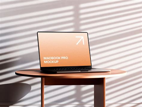 Laptop MacBook Pro Mockup | Free Mockup