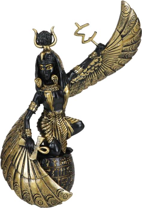 Amazon.com: Ebros Gift Egyptian Goddess of Motherhood and Magic Isis Ra ...