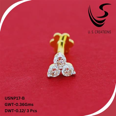 Natural & Lab Diamond Nosepins | Buy Online – HM Sarafa Bazar India Pvt Ltd