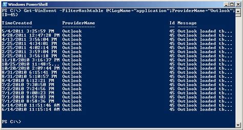 Image result for PowerShell Outlook