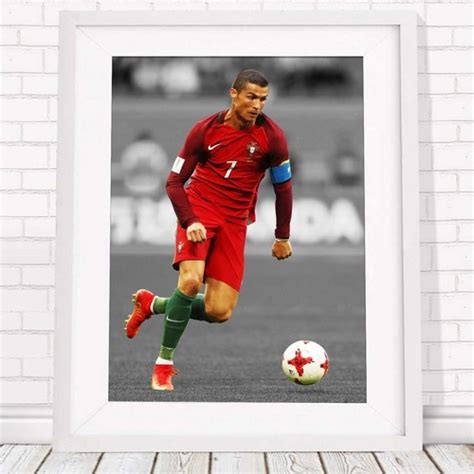 Cristiano Ronaldo - Soccer Poster Picture Print India | Ubuy