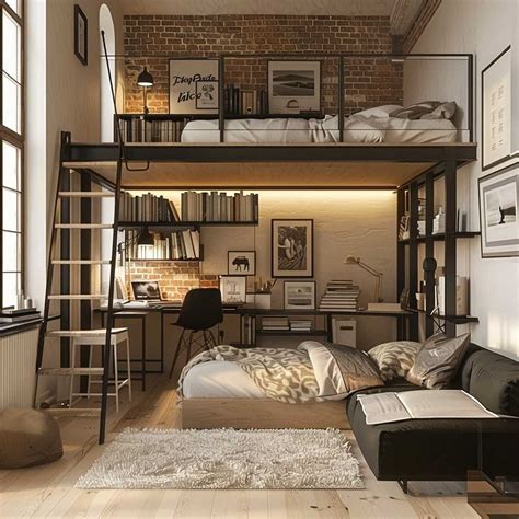 Very Small Loft Bedroom Ideas