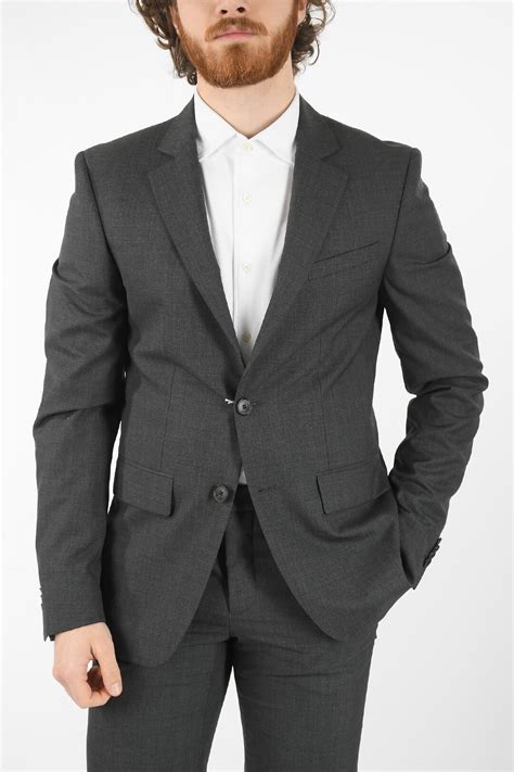Givenchy Wool Single-breasted Suit with Notch Lapel men - Glamood Outlet