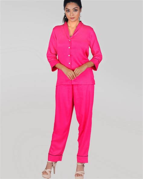 Co-ord Set in Hot Pink – The Classy Clothing