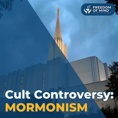 An Expert Responds to the Cult Controversy re: Mormonism