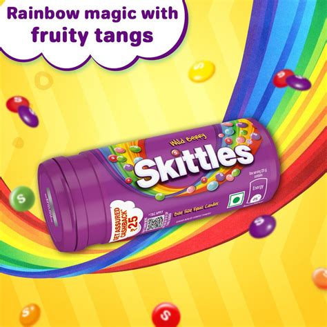 Skittles Wild Berry Bite Size Fruit Candy : 30.4 g – Prithvi Enterprises