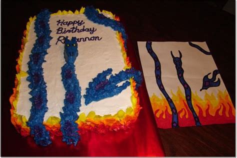 Image result for Edible Flames for Cake Tutorial