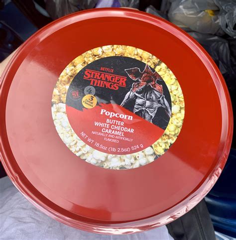 Stranger Things popcorn tins at WalMart! : StrangerThings