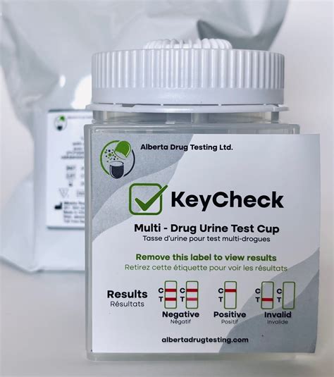 KEYCHECK MULTI - DRUG URINE TEST CUP - 2 TESTS - Walmart.ca