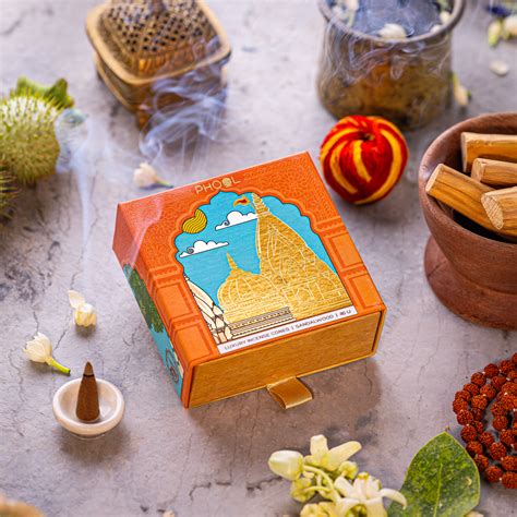 Phool KVT Sandalwood Incense Cones