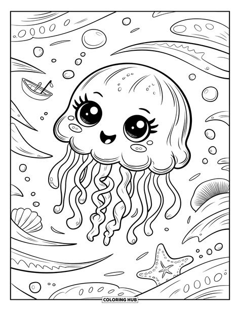 85+ Jellyfish Coloring Pages for Kids & Adults (Free Printable PDFs)