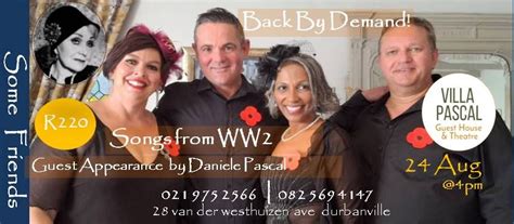Some Friends featuring Daniele Pascal - Songs from WW2 , Villa Pascal ...