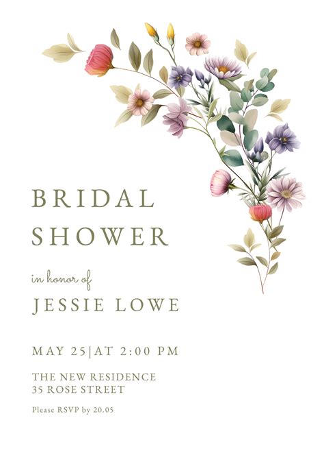 Printable wedding shower invitations | Honestweddingadvice.com