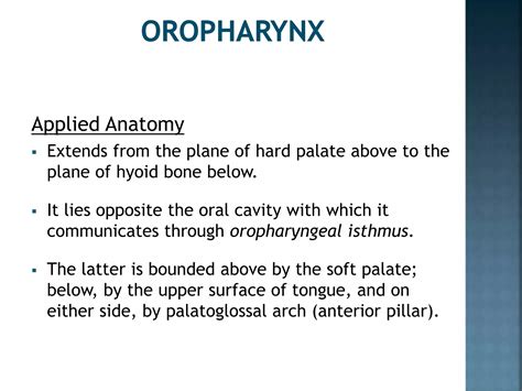 Anatomy and physiology of pharynx | PPTX
