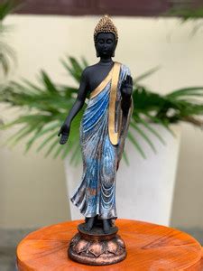 HDS Standing Buddha Statue/Figurines/Showpiece idol for home decor ...