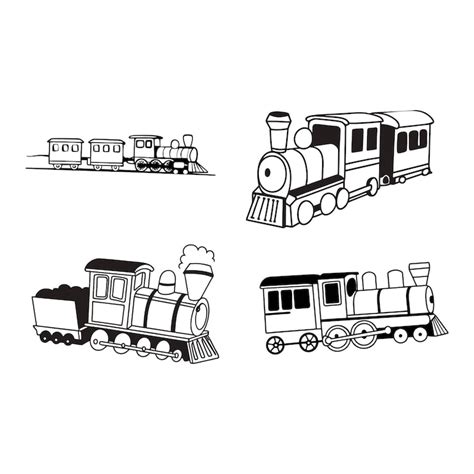 Train outline Vectors - Download Free High-Quality Vectors from Freepik ...