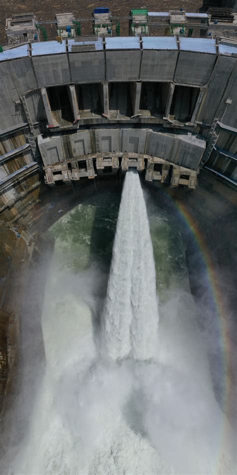 Photos Chine : mise en service d'une centrale hydroélectrique dans le ...