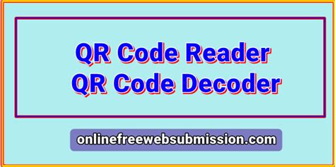 QR Code Decoder 的图像结果