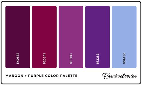 20+ Best Maroon Color Palettes (Colors That Go With Maroon ...