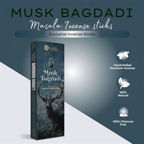 Amreeya Musk Bagdadi Premium Masala Sticks