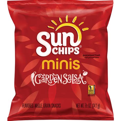 SunChips, Minis, Garden Salsa, Flavored Whole Grain Snacks - SmartLabel™