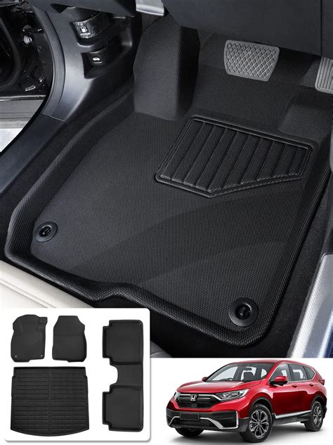 DrCarNow for Honda CR-V Floor Mats 2022 2021 2020 2019 2018 2017 Front ...