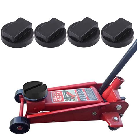 1/2/4pcs Car Lift Jack Stand Rubber Pads For Bmw Rubber Car Slotted ...