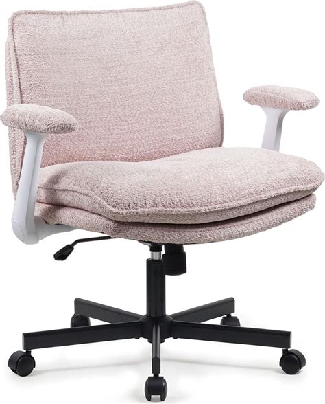 Amazon.com: Kassipo Criss Cross Legged Office Chair with Wheels and ...