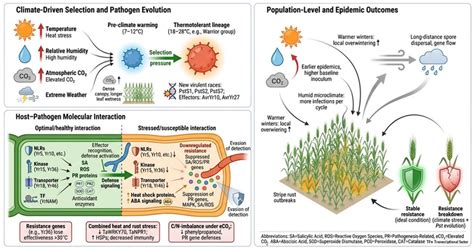 Escalating Threat of Wheat Stripe Rust Under Climate Change: Pathogen ...