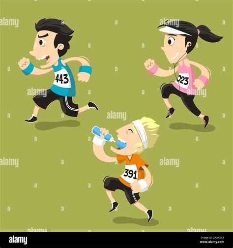 Running Exercise Cartoon 的图像结果