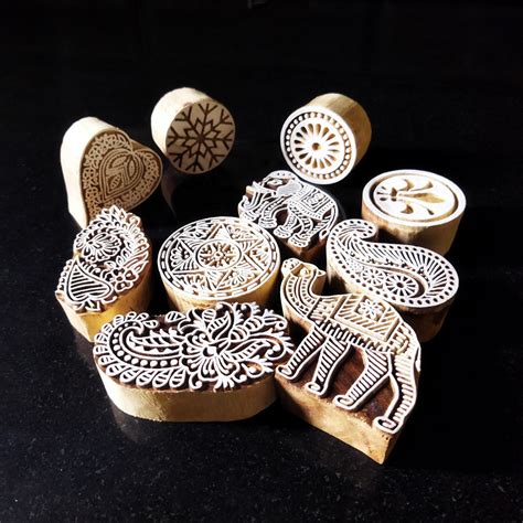 Wood Block Stamps freeshipping - Ecofynd