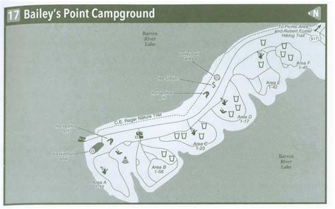Bailey's Point Campground in Kentucky on map KY how to get information ...