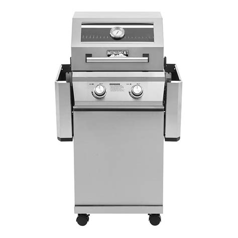 2-Burner Propane Gas Grill in Stainless with Clear India | Ubuy
