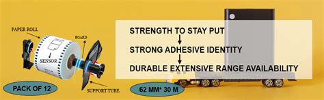 SBCORP DK 22205 Compatible Label Tape_ 62mm x 30 Meter Rolls with 1 ...